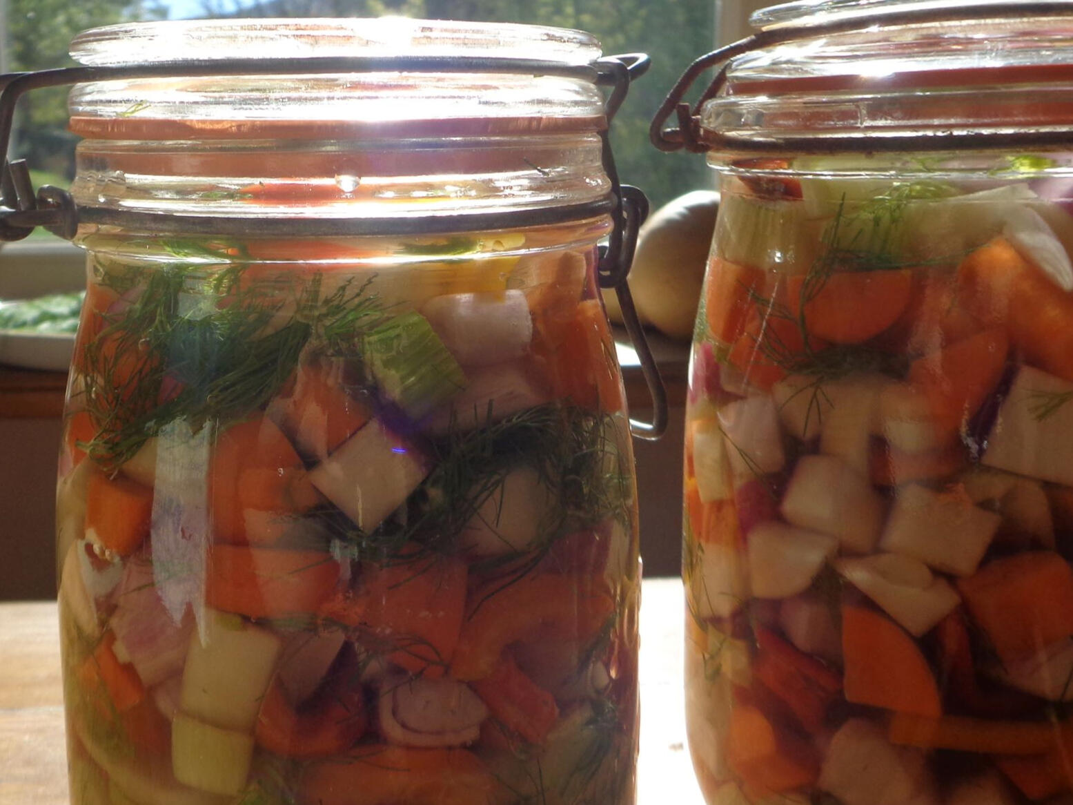 Légumes lacto-fermentés